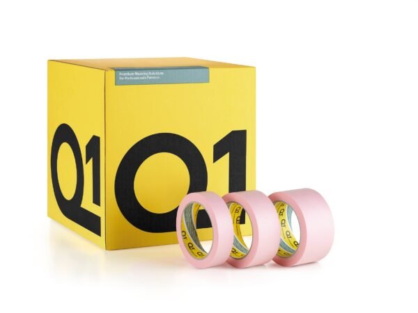 Q1 Pink Sensitive Surface Masking Tape 50mm - Image 2